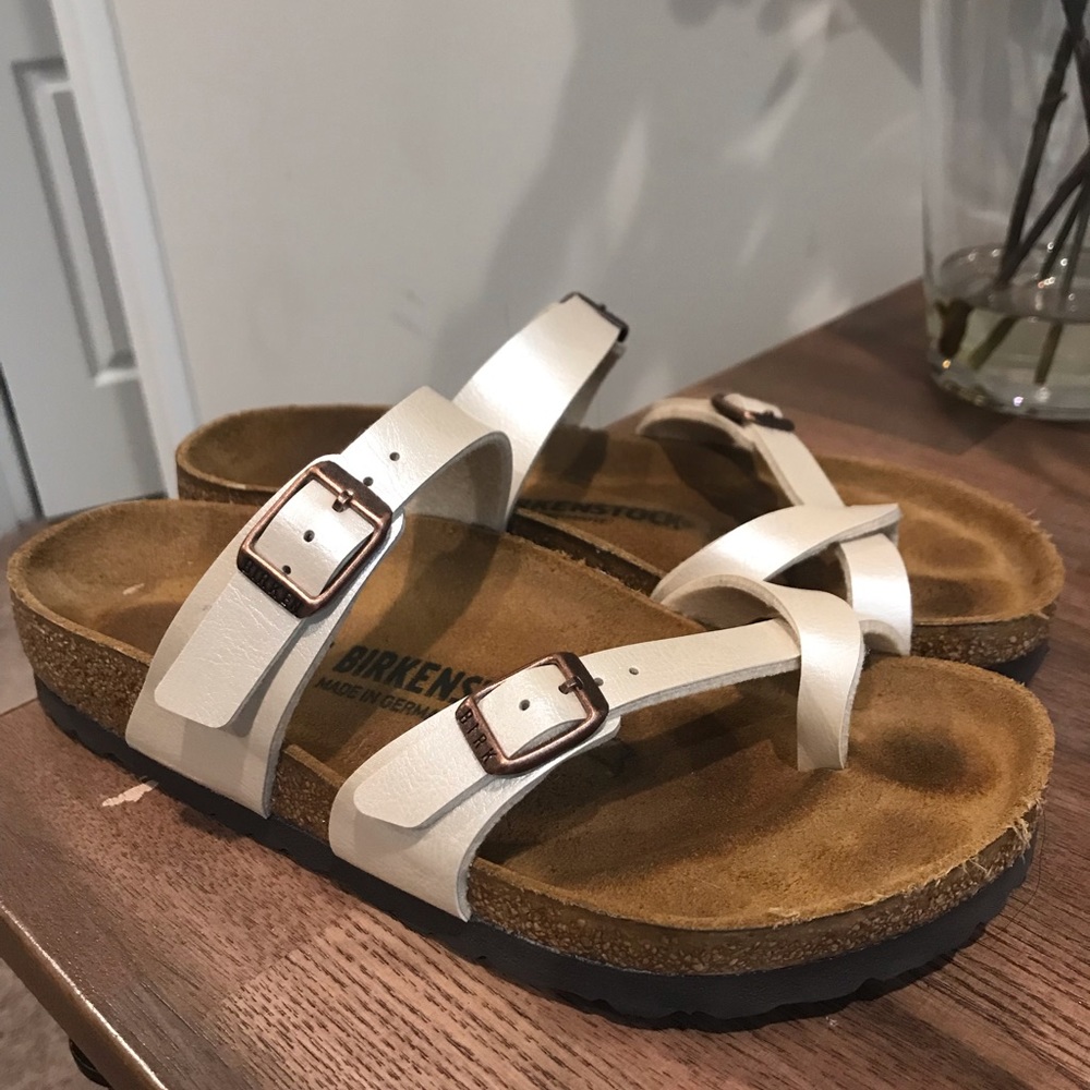 Birkenstock size 37 Pearl white